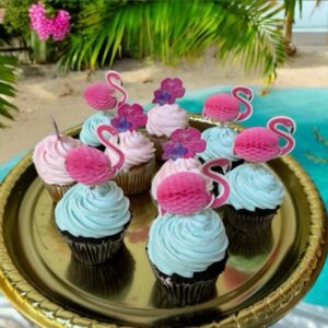 Flamingo Cupcakes