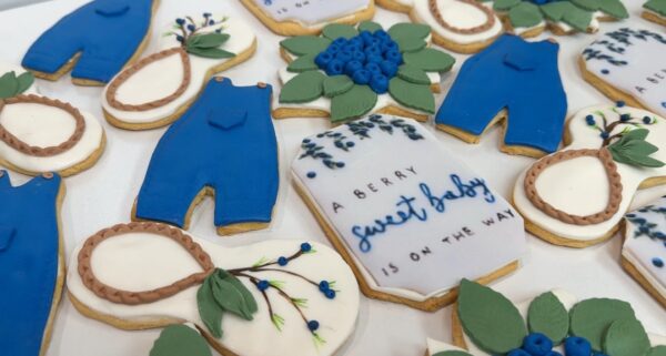Welcome Baby Cookies